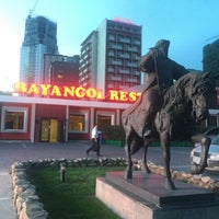 Photo taken at Bayangol Hotel by Baatarchuluun C. on 7/3/2016
