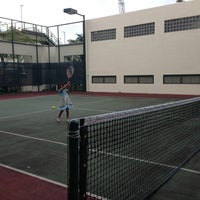Photo taken at Tennis Court @ The Sterling by Vicky K. on 2/12/2013