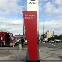 Photo taken at Metro Rail - Vermont/Beverly Station (B) by Nadeem B. on 3/8/2013