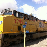 Photo taken at Union Pacific Railroad, Commerce Yard by Nadeem B. on 5/7/2013