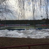 Photo taken at ДЮСШ Стадион «Рекорд» by Nikitka♛🇸🇪♛ on 4/7/2016