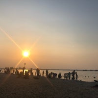 Photo taken at Ancol Beach by Tina H. on 8/25/2019