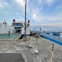 Photo taken at Honjima Port by ばやりーす on 10/16/2022