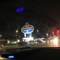 Photo taken at World&amp;#39;s Largest Amoco Sign by Stallion on 7/18/2021