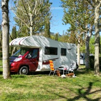 Photo taken at Camping Il Porticciolo by Sabine R. on 4/23/2015