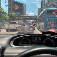 Photo taken at Rama IX Intersection by Toffie T. on 9/12/2019