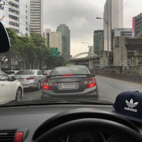 Photo taken at Sathon Road by Toffie T. on 7/25/2018
