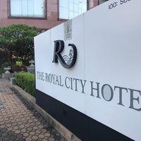 Photo taken at The Royal City Hotel by Chau V. on 10/31/2018