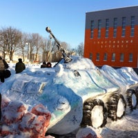 Photo taken at Воинская Часть by Андрей Г. on 12/29/2012