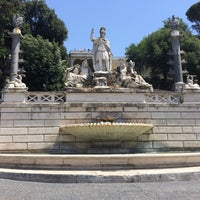 Photo taken at Piazza del Popolo by Robin B. on 6/27/2017