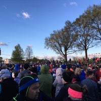 Photo taken at Cherry Blossom 10 Miler by Joshuah M. on 4/3/2016