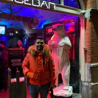 Photo taken at XtraCold Icebar Amsterdam by Enrique G. on 2/9/2020