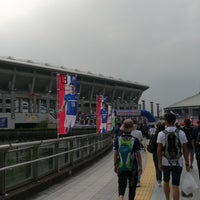 Photo taken at Nissan Stadium by けー on 9/16/2018