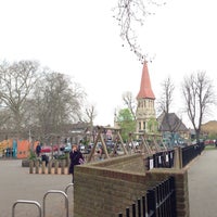 Photo taken at Goose Green Playground by Eda M. on 4/11/2016