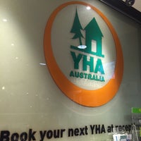 Photo taken at Canberra City YHA by Amy T. on 7/13/2015