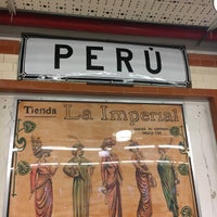 Photo taken at Estación Perú [Línea A] by Zu Zavash on 4/11/2018