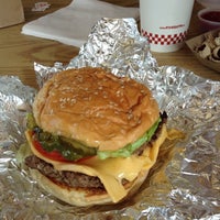 Photo taken at Five Guys by Robin F. on 10/22/2013