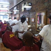 Photo taken at Levels Barbershop by Men&amp;#39;s Health Mag on 8/3/2014