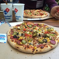 Photo taken at Domino&amp;#39;s Pizza by Yusuf E. on 4/25/2016