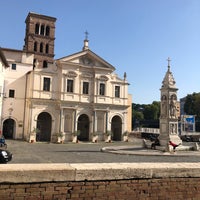 Photo taken at Basilica di San Bartolomeo by Katrin P. on 9/17/2019