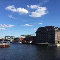 Photo taken at Westhafen by Elisabeth H. on 5/31/2017