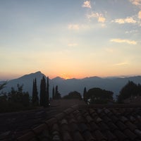 Photo taken at San Zeno di Montagna by Elisabeth H. on 7/17/2018