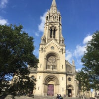 Photo taken at Église Notre-Dame de la Croix by Elisabeth H. on 6/16/2017