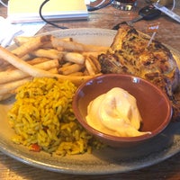 Photo taken at Nando&amp;#39;s by D K. on 4/23/2018