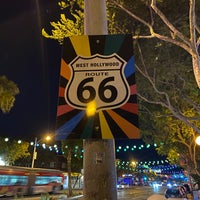 Photo taken at West Hollywood Rainbow Crosswalks by Grisel R. on 3/22/2021