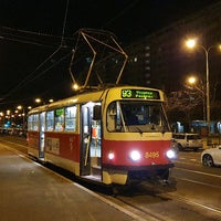 Photo taken at Sídliště Ďáblice (tram) by Josef H. on 3/22/2020