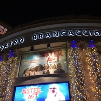 Photo taken at Teatro Brancaccio by 🌸* G. on 1/28/2016