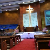 Photo taken at Gereja Kristus Yesus Jemaat Mangga Besar by Kurdi L. on 2/2/2020