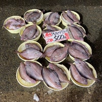 Photo taken at Naka-Minato Fish Market by 飛鳥みゅん on 1/28/2024