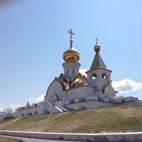 Photo taken at Храм Серафима Саровского by Dima N. on 5/14/2013