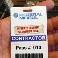 Photo taken at Federal Mogul corporation business by Nick D. on 8/21/2013