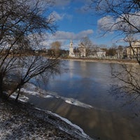 Photo taken at Соборная горка by Ivan K. on 3/14/2020