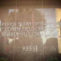 Photo taken at Beverly Hills Courthouse by Veronica B. on 8/7/2013