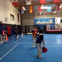 Photo taken at PMAC Martial Arts Center by Veronica B. on 10/10/2013