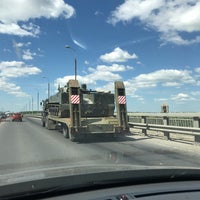 Photo taken at Мост через Оку by Pavel L. on 6/16/2018