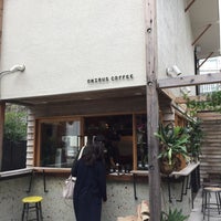 Photo taken at Onibus Coffee by かわやす on 10/10/2016