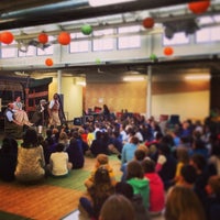 Photo taken at City Garden Montessori School by Shakespeare Festival St. Louis M. on 2/4/2014