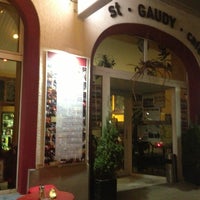 Photo taken at St. Gaudy Café by Gisele N. on 3/7/2013