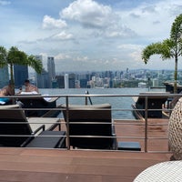 Photo taken at Rooftop Infinity Pool by Dom P. on 10/21/2023