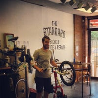 Photo taken at The Standard Bicycle Service &amp;amp; Repair by Nora A. on 8/9/2013