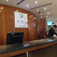Foto diambil di Hilton Cardiff oleh Rhammel A. pada 6/3/2016