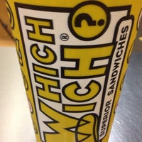 Photo taken at Which Wich? Superior Sandwiches by Daniel S. on 10/17/2014