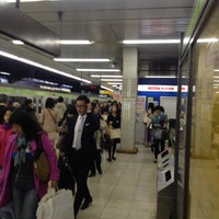 Photo taken at JR Shibuya Station by Takuro T. on 4/20/2013