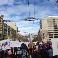 Photo taken at Women&amp;#39;s March San Francisco by Joey N. on 1/19/2019