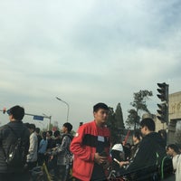 Photo taken at 清华西门 West Gate of Tsinghua University by 茜 王. on 4/2/2017