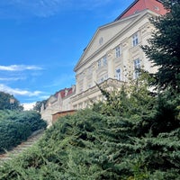 Photo taken at Schloss Wilhelminenberg by Tom R. on 10/21/2023